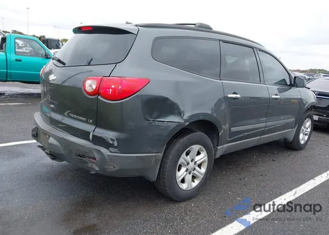 2010 Chevrolet Traverse Ls из США, поврежденный, VIN 1GNLREED1AJ221699